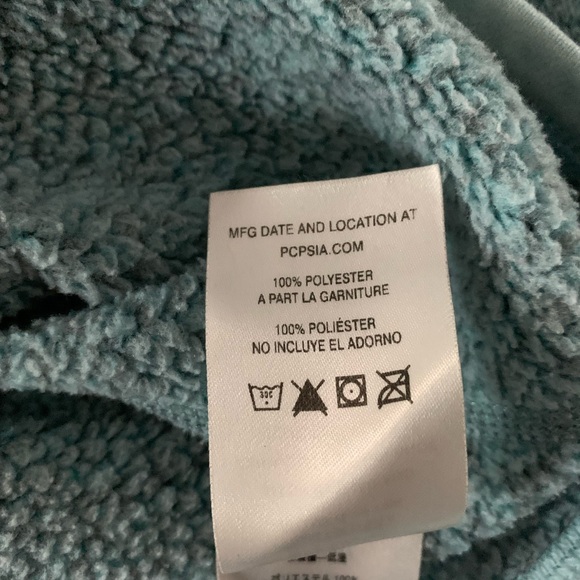 Patagonia M Better Sweater Steam Blue Quarter Zip Jacket EUC - Picture 15 of 15